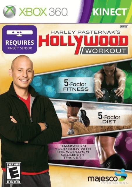 Harley Pasternak Hollywood Workout box art for Xbox 360